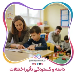 دامنه و گستردگی تأثیر اختلالات Scope and Pervasiveness of Disorders