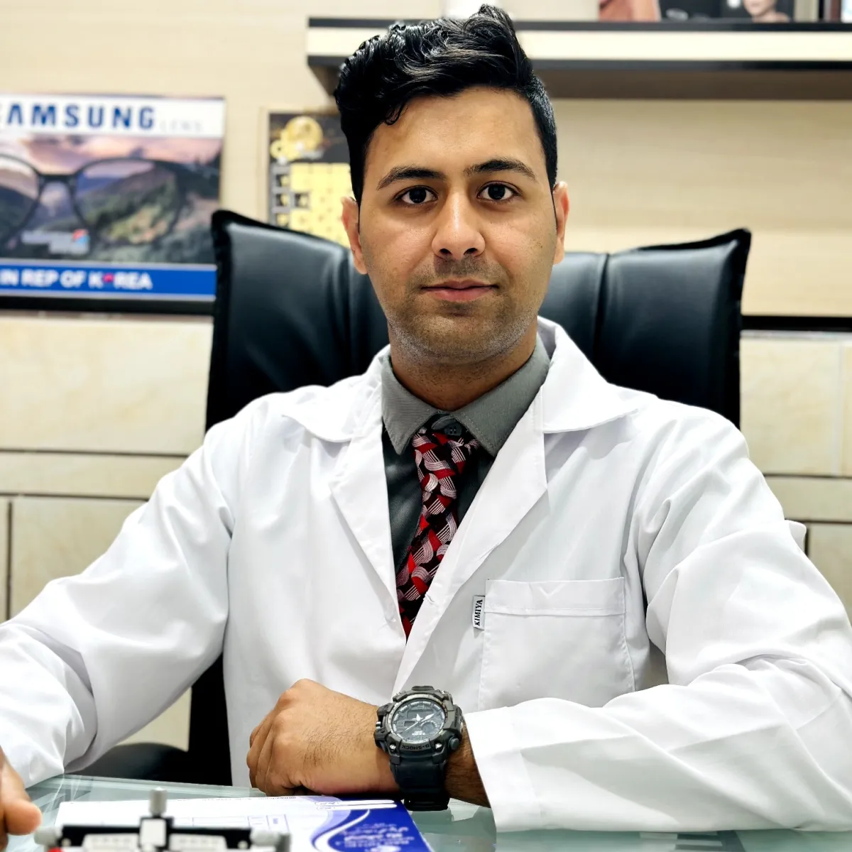 محمد جامی کارشناس بینایی سنجی