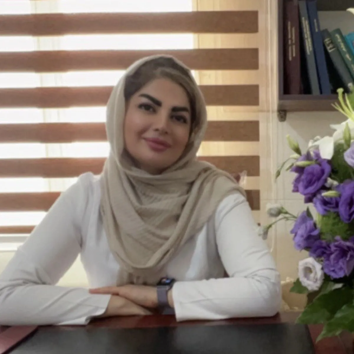 تصویر فاطمه حسنی کارشناس فیزیوتراپی