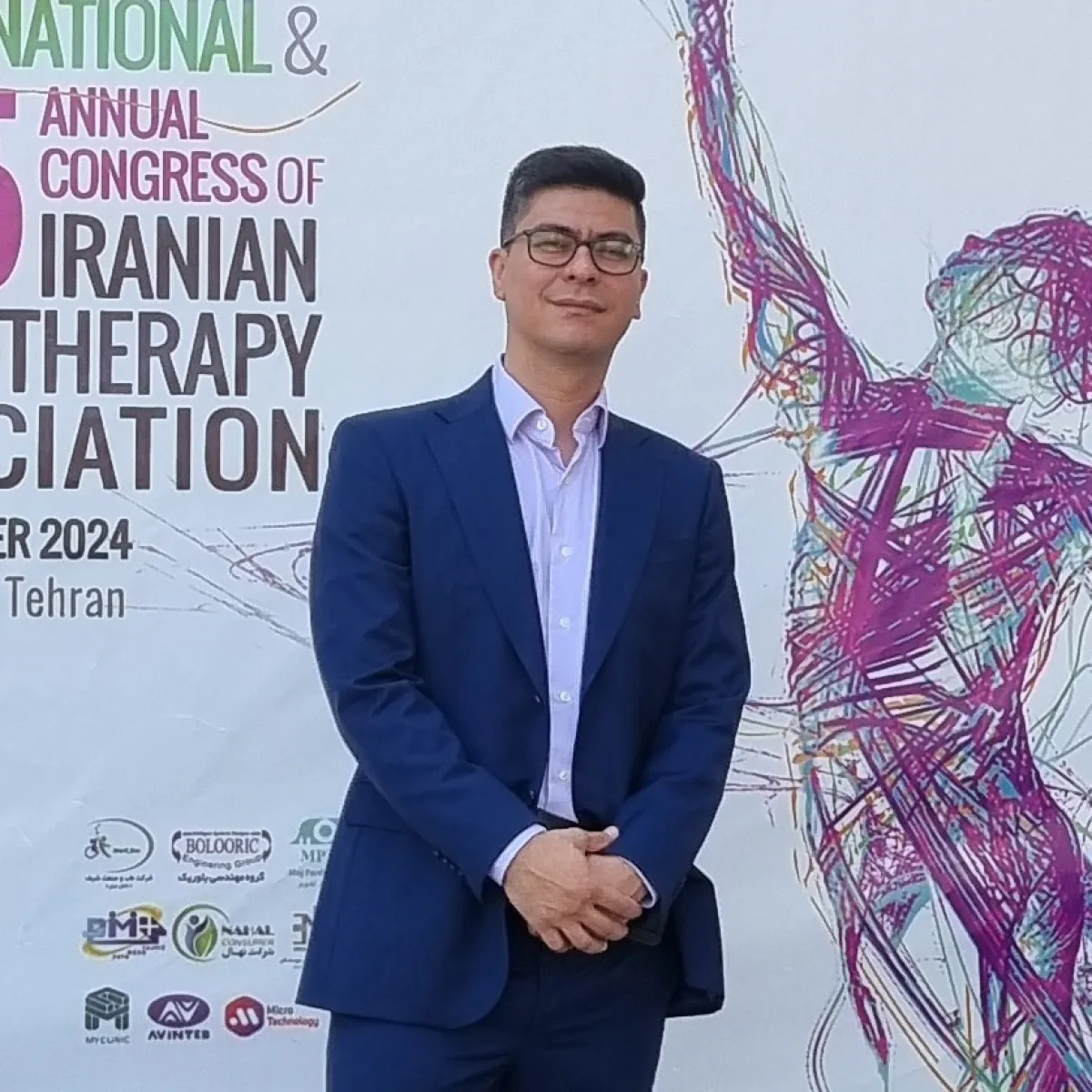 تصویر مهران تقتمش کارشناس ارشد فیزیوتراپی