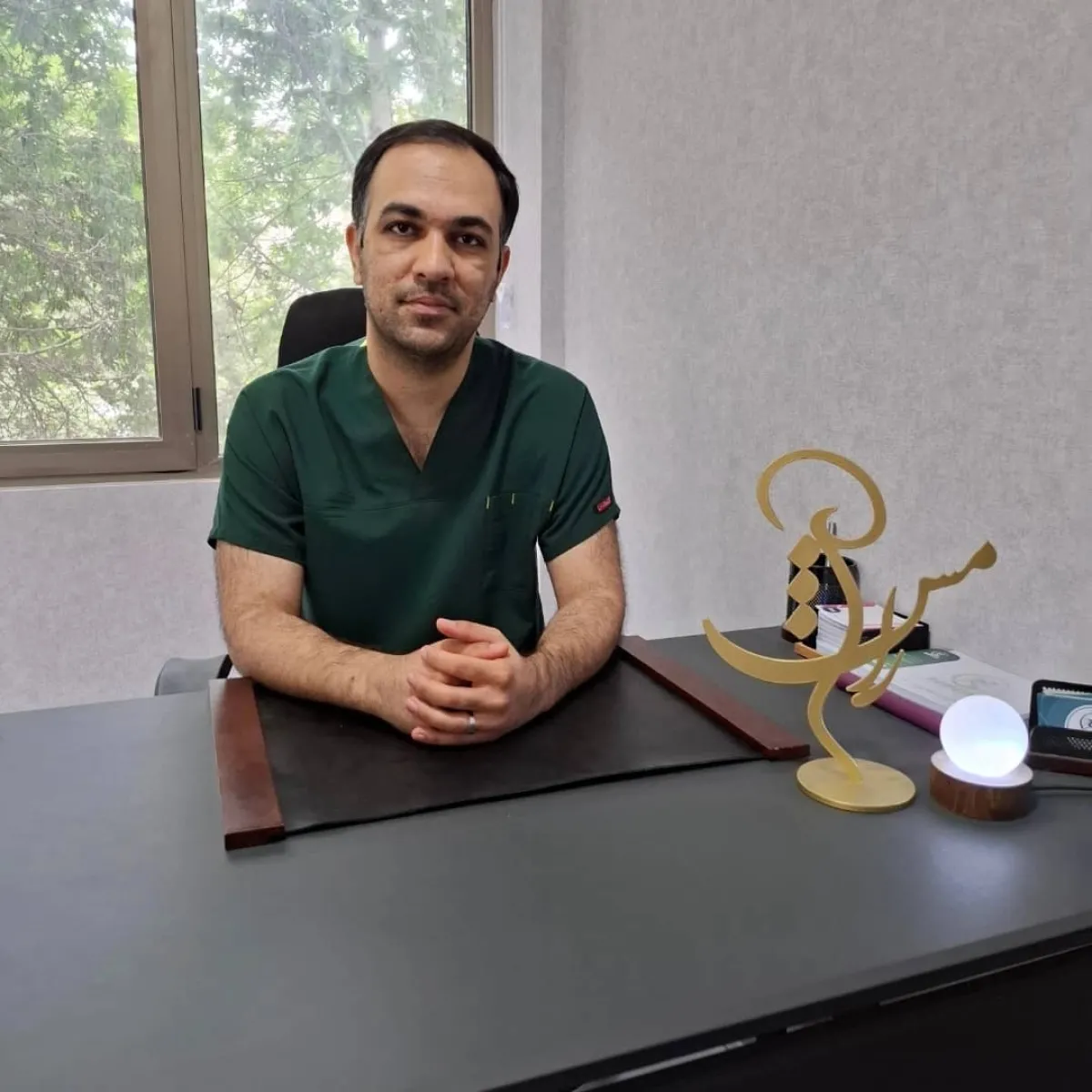 تصویر حمید نوری کارشناس فیزیوتراپی